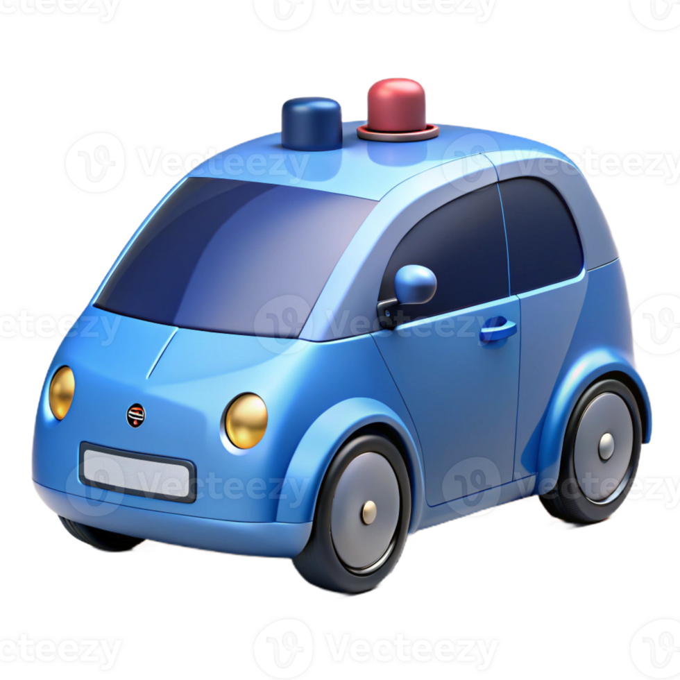 bold impressive Transportation technology self-driving car, autonomous vehicle, with Transparent Background genuine png