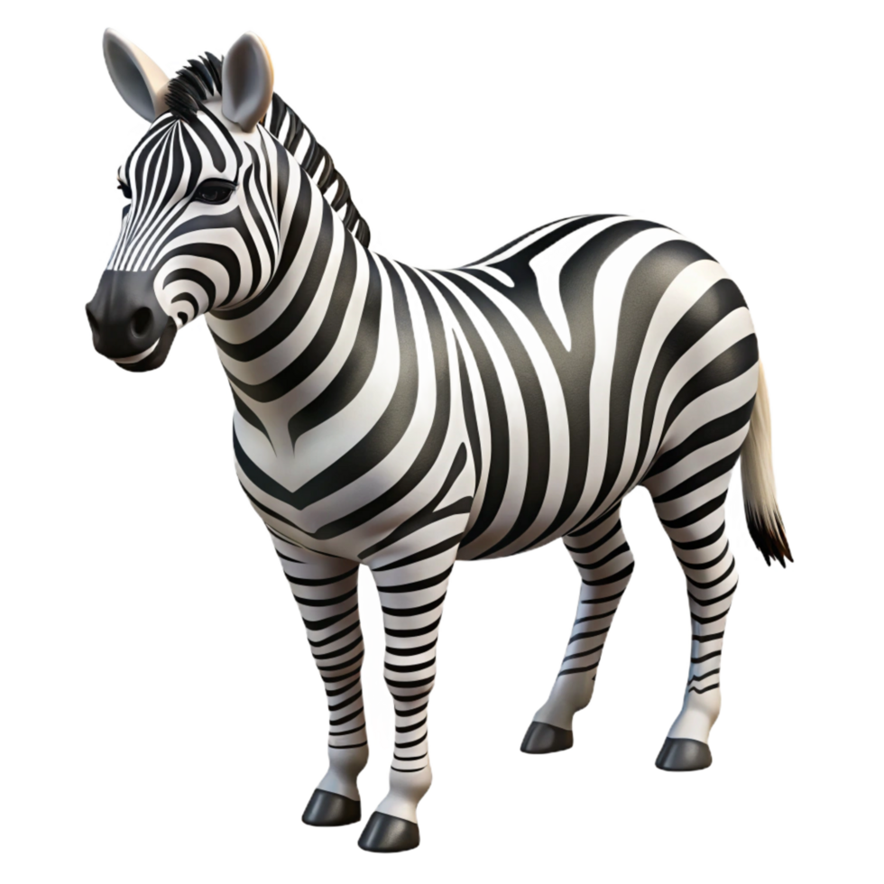dramatic vintage A Striped Zebra Grazing in the Savanna high quality png