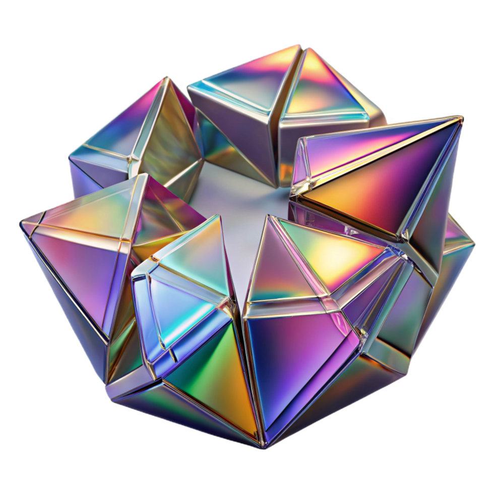 wonderful rustic Shattered Fragments of Glass Like 4K png