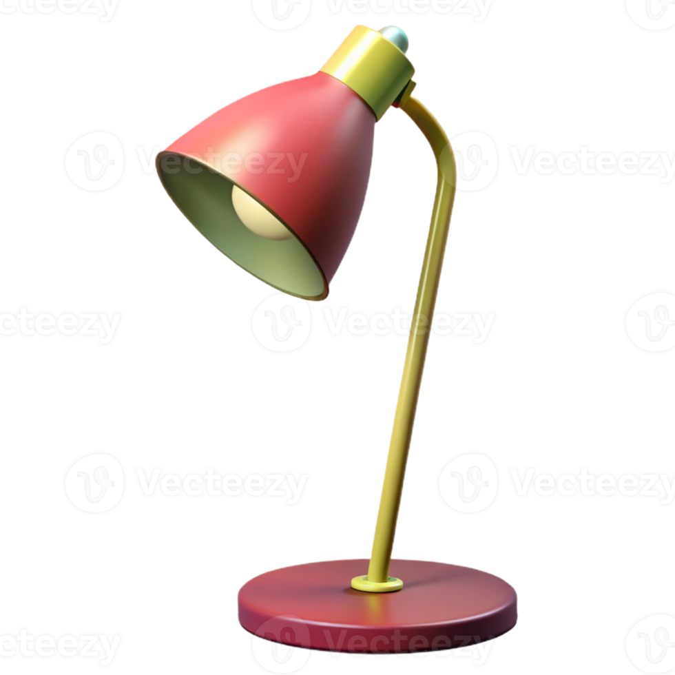 dramatic timeless Mid-century modern floor lamp, with Transparent Background png
