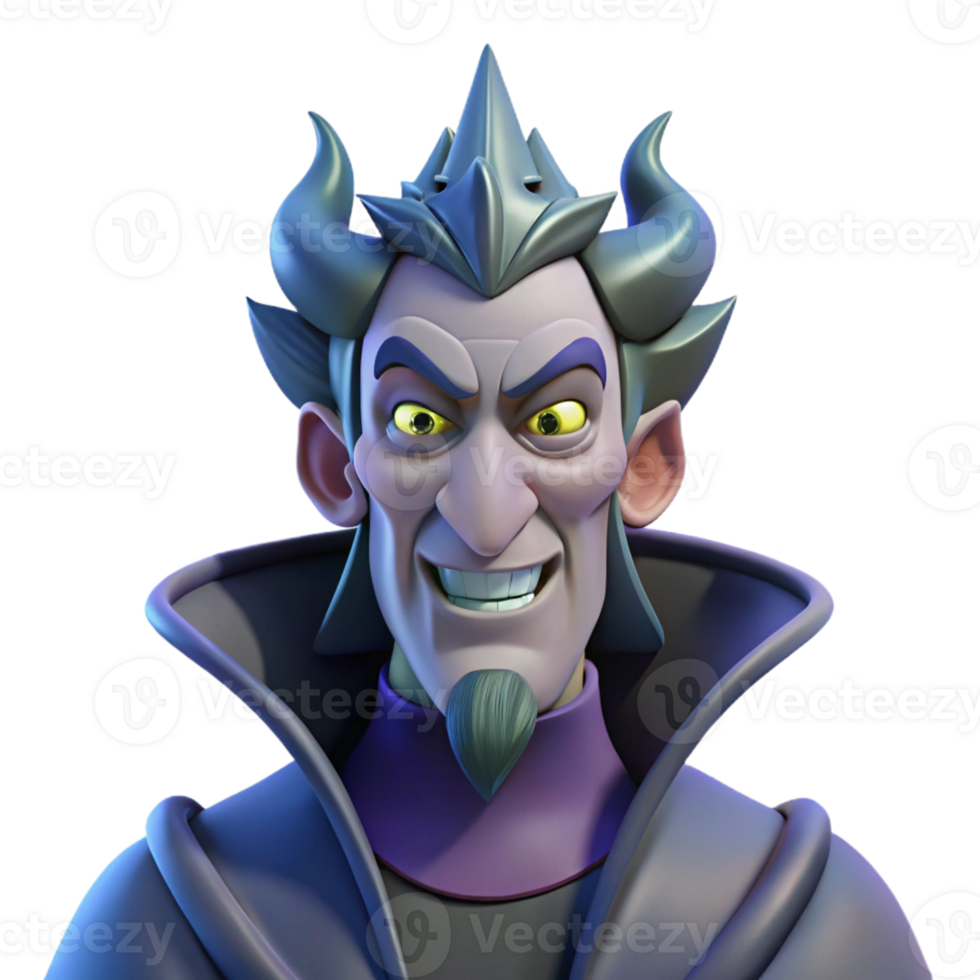 breathtaking unforgettable Hades, God of the Underworld, stern expression, with Transparent Background png