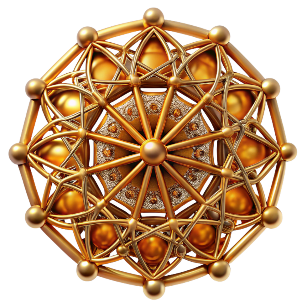 serene rustic Intricate Mandala Like Patterns Formed high quality png
