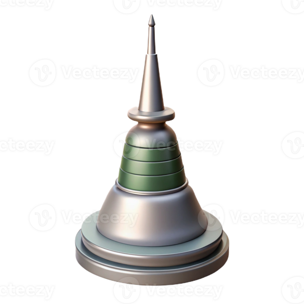 alluring tranquil impressionist Empire State Building antenna spire, with Transparent Background genuine png