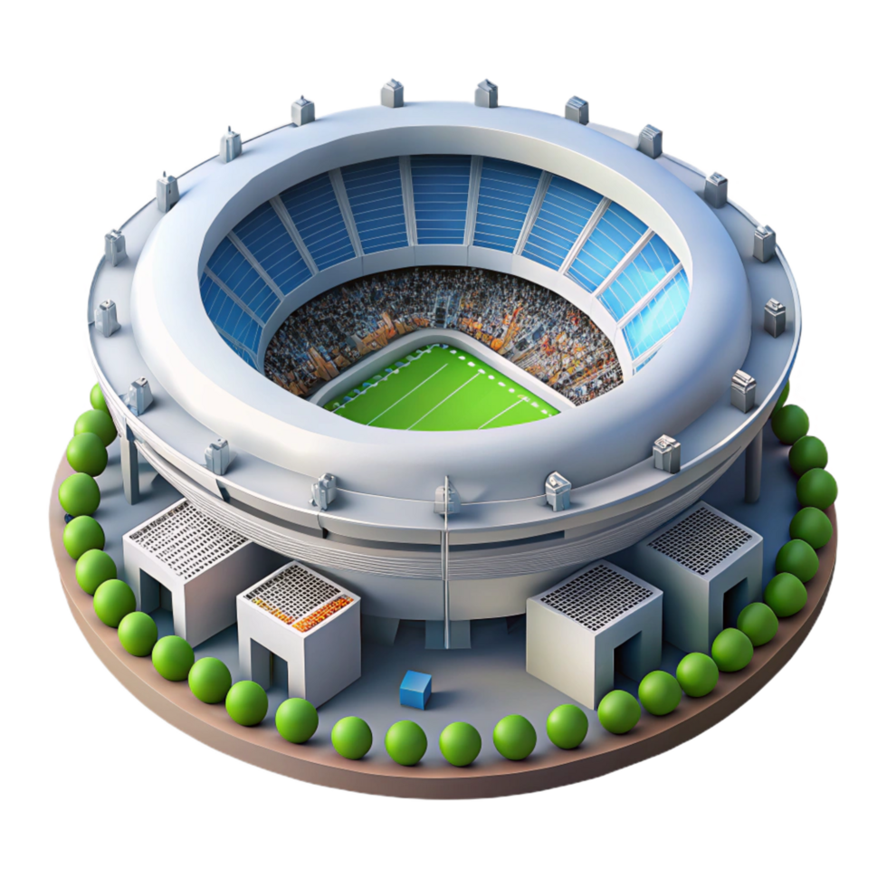 beautiful minimalist Stadium Futuristic Design Dynamic original png