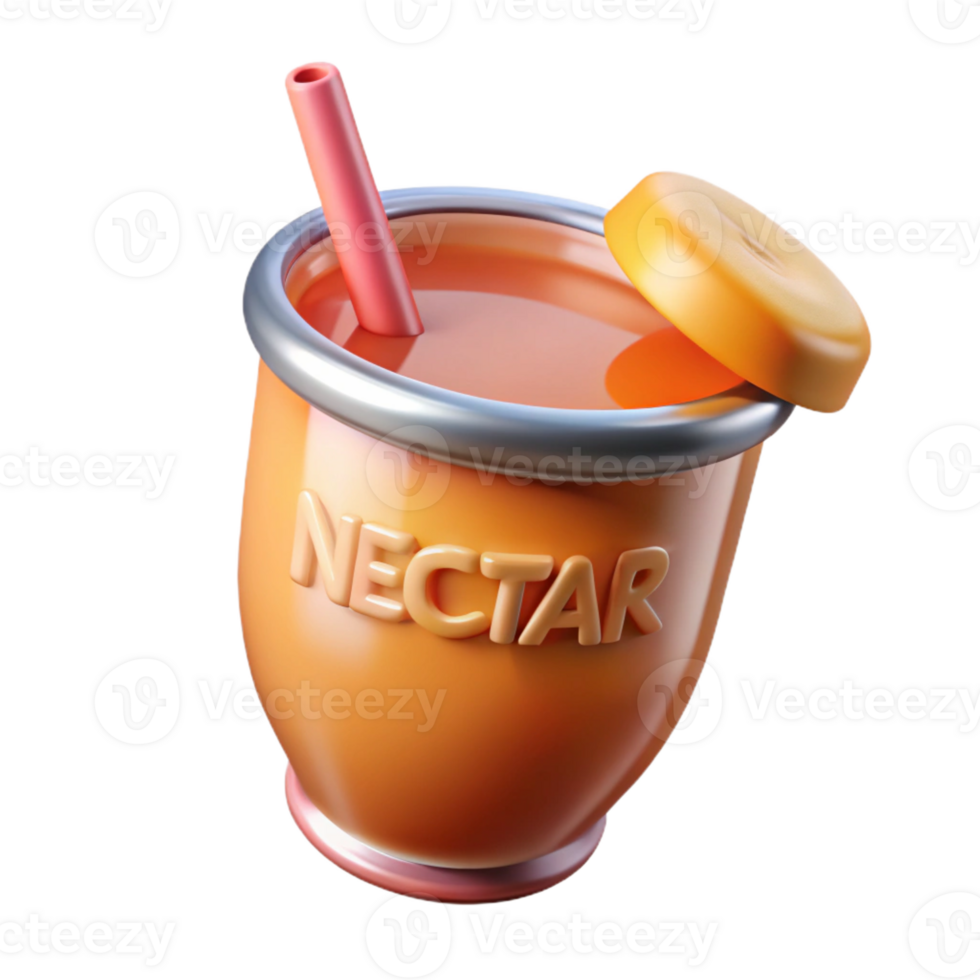 elegant standout Nectar, drink of the gods, with Transparent Background png