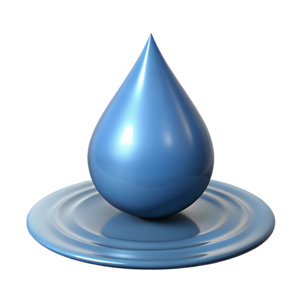 wonderful creative Raindrop Falling on Still genuine png