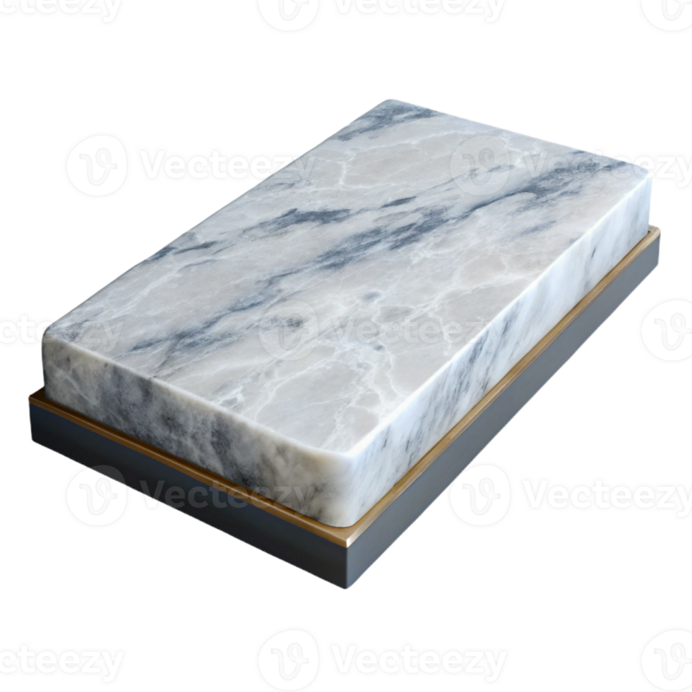 alluring mysterious nordic Marble countertop slab with Transparent Background masterfully captured png