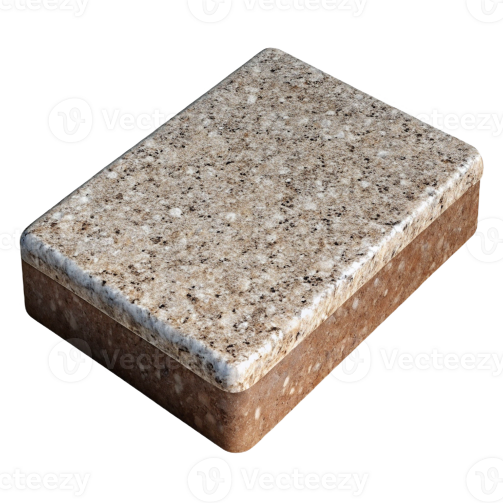 ethereal striking Granite countertop sample with Transparent Background elite png