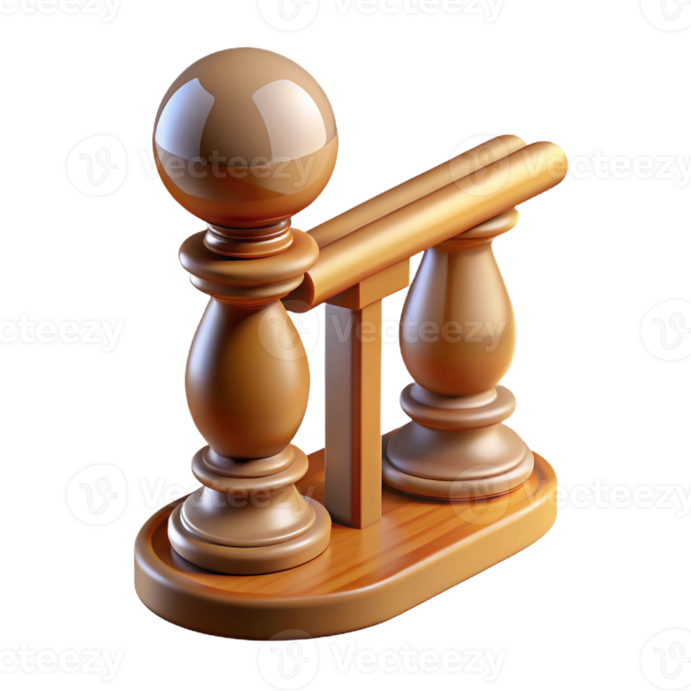 breathtaking acclaimed Baluster wooden with Transparent Background png