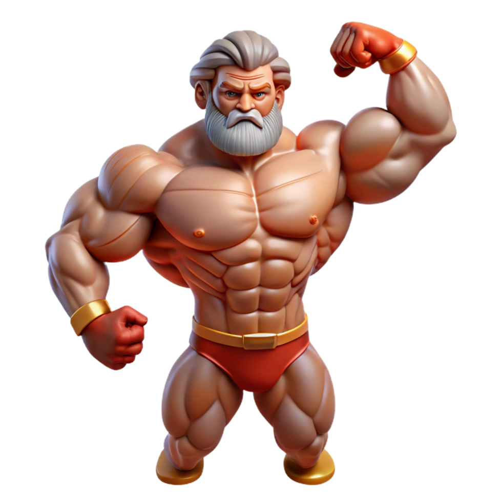 stunning abstract A Powerful Titan Holding Up the Sky His high quality png