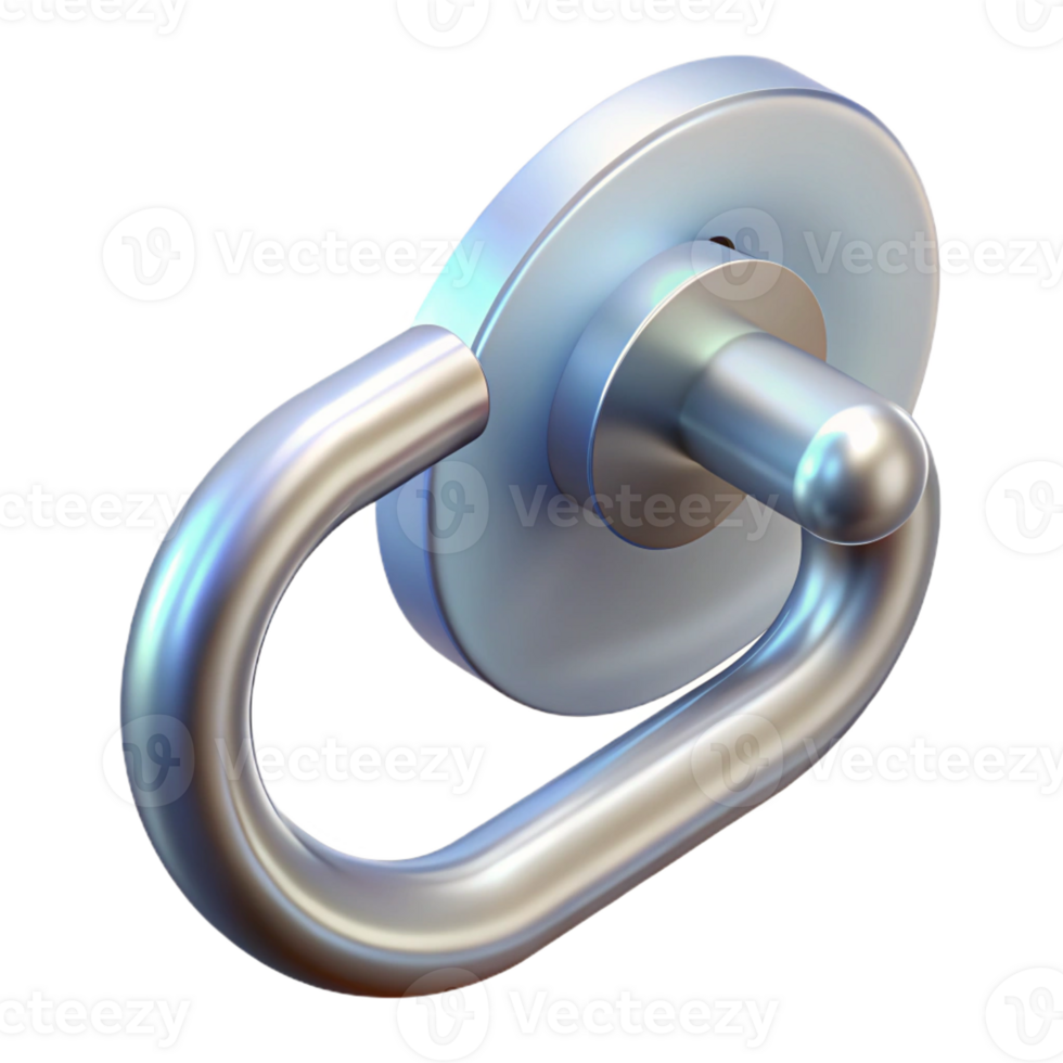 celebrated tropical Photorealistic, hyper-specific isolated cutout of a frosted glass shower door handle with Transparent Background high quality png
