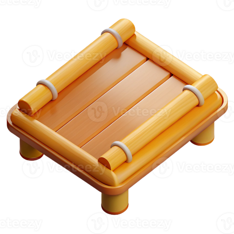 elegant nostalgic urban Ultra-detailed professional render of a single, bamboo floorboard with Transparent Background masterfully captured png