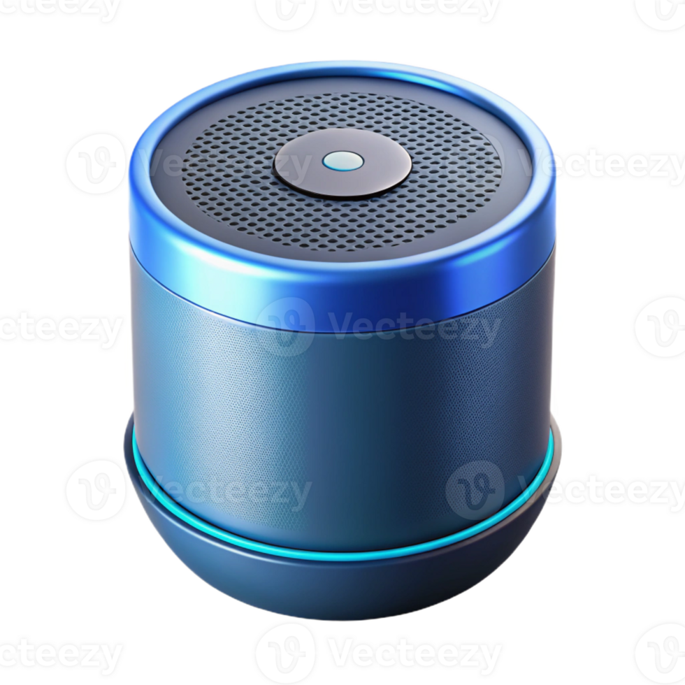 dramatic magnificent Smart speaker with voice assistant activated with Transparent Background luxury png