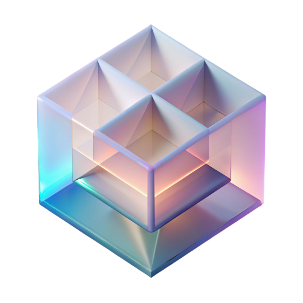 beautiful modern A Field of Overlapping Translucent premium png