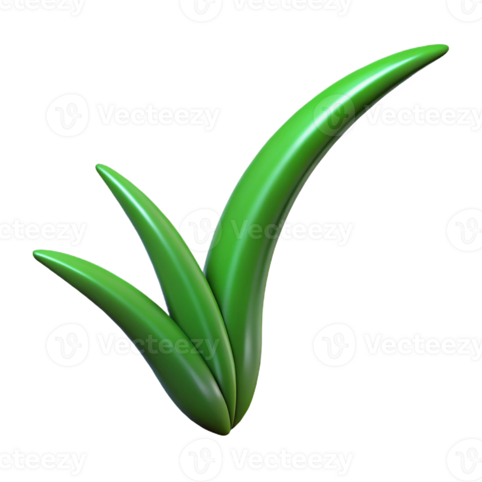dazzling bohemian Concept art style ultra-detailed isolated cutout of a single blade of grass, green, with Transparent Background precision png