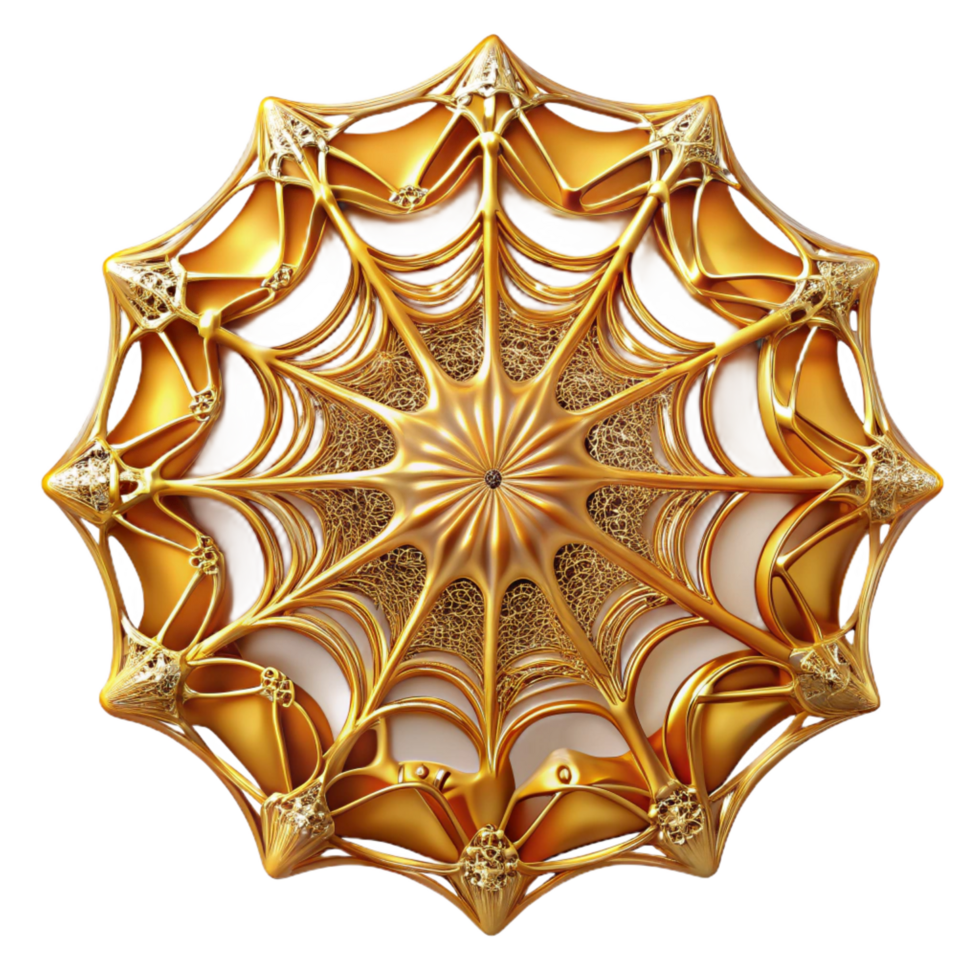 dramatic vintage A Web of Intricate Lace Like Patterns detailed png