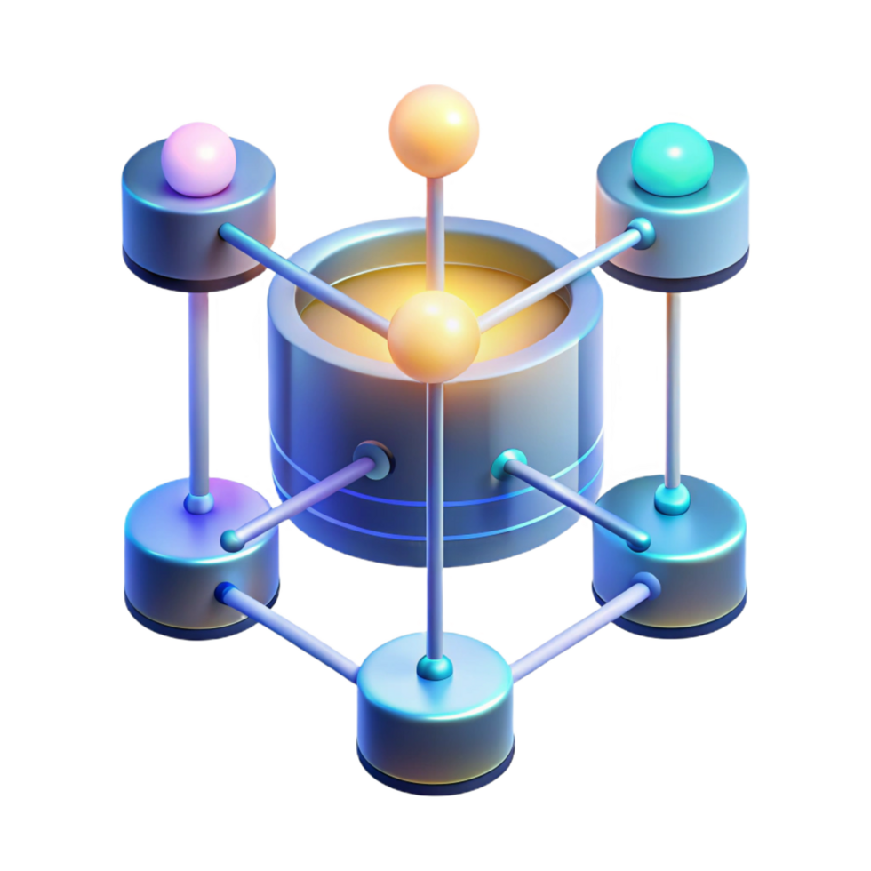 vibrant rustic An Abstract Visualization of Data Flow 4K png