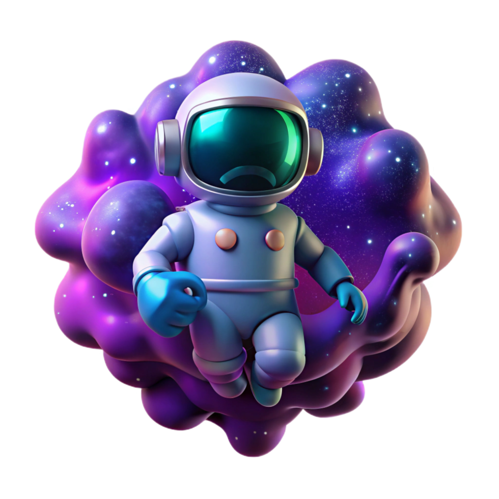 wonderful modern A Lone Astronaut Clad in a professional png