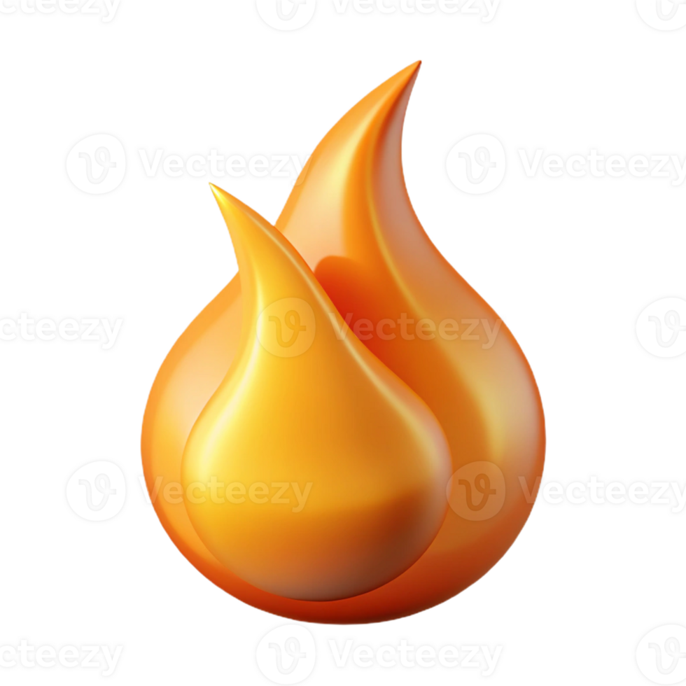 alluring minimalist A flame, flickering, abstract illustration with Transparent Background fine detail png