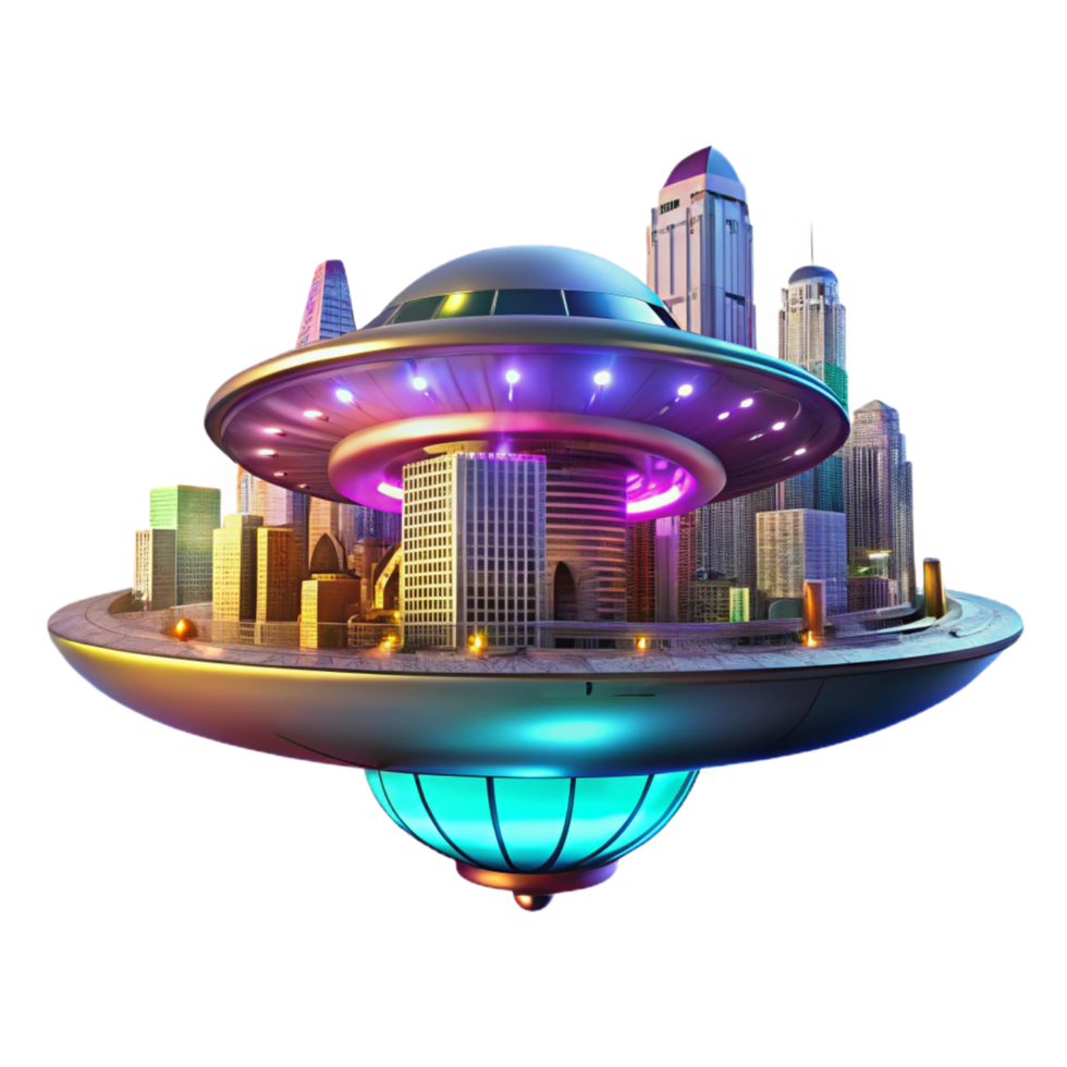 serene vintage A Futuristic Vehicle Resembling a Flying detailed png