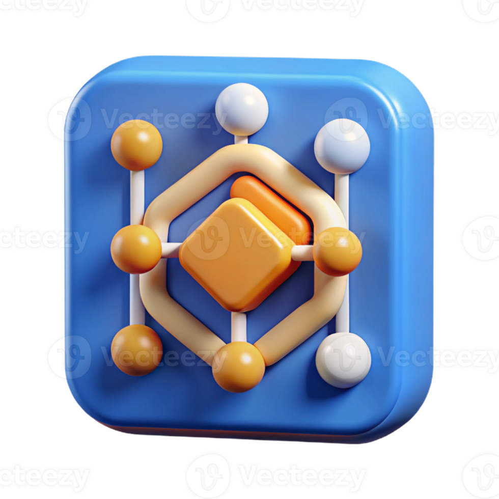 alluring unparalleled Data science algorithm icon with Transparent Background png