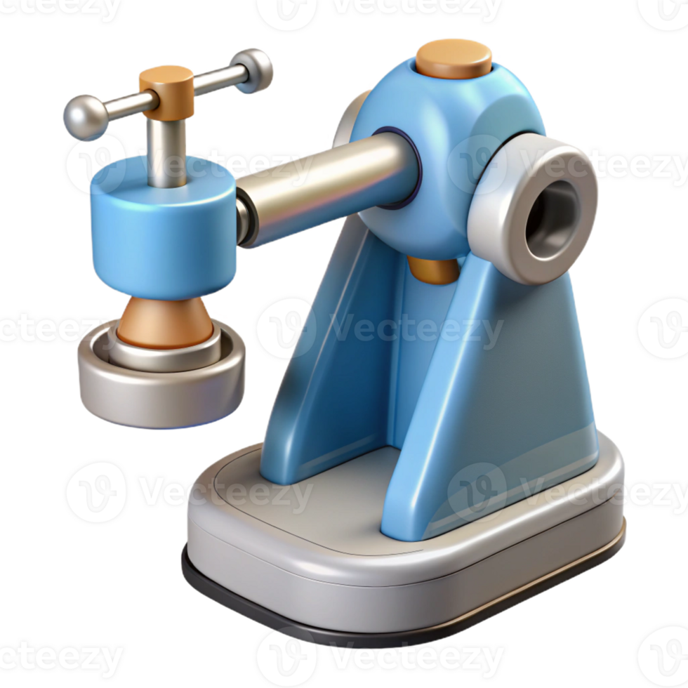 exquisite passionate traditional Photorealistic, isolated cutout of a single robotic surgery tool, minimally invasive surgery technology with Transparent Background luxury png