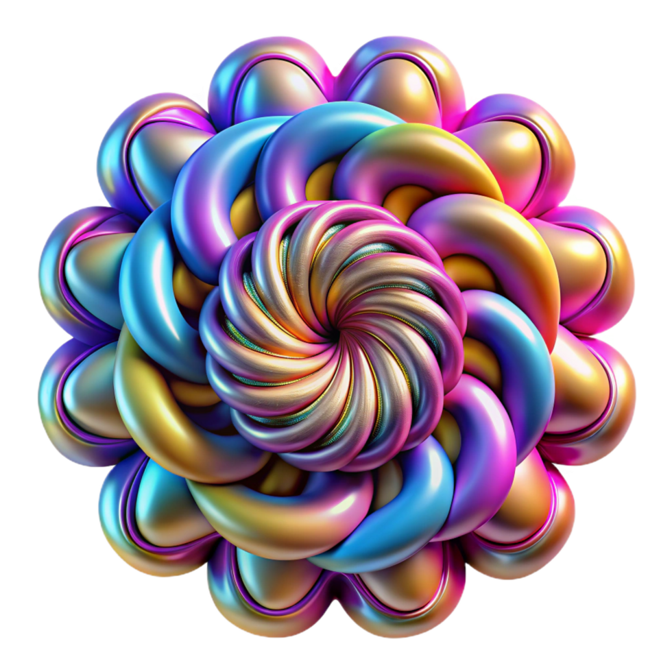 impressive creative A Complex Fractal Pattern with Infinite genuine png