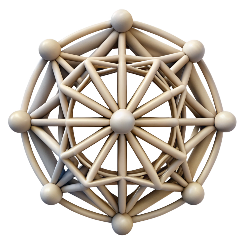 magnificent creative A Web of Interconnected Lines and Curves exclusive png