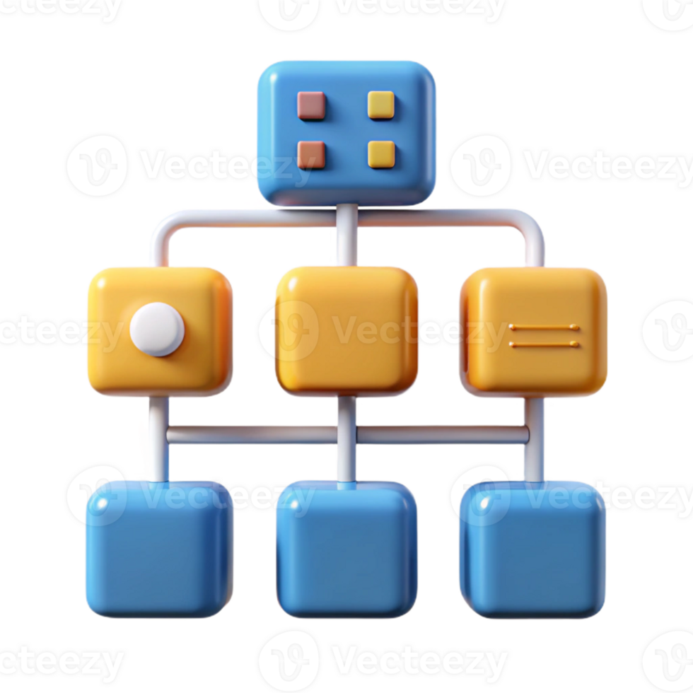 captivating ethereal creative Machine learning, algorithm flowchart with Transparent Background 4K png