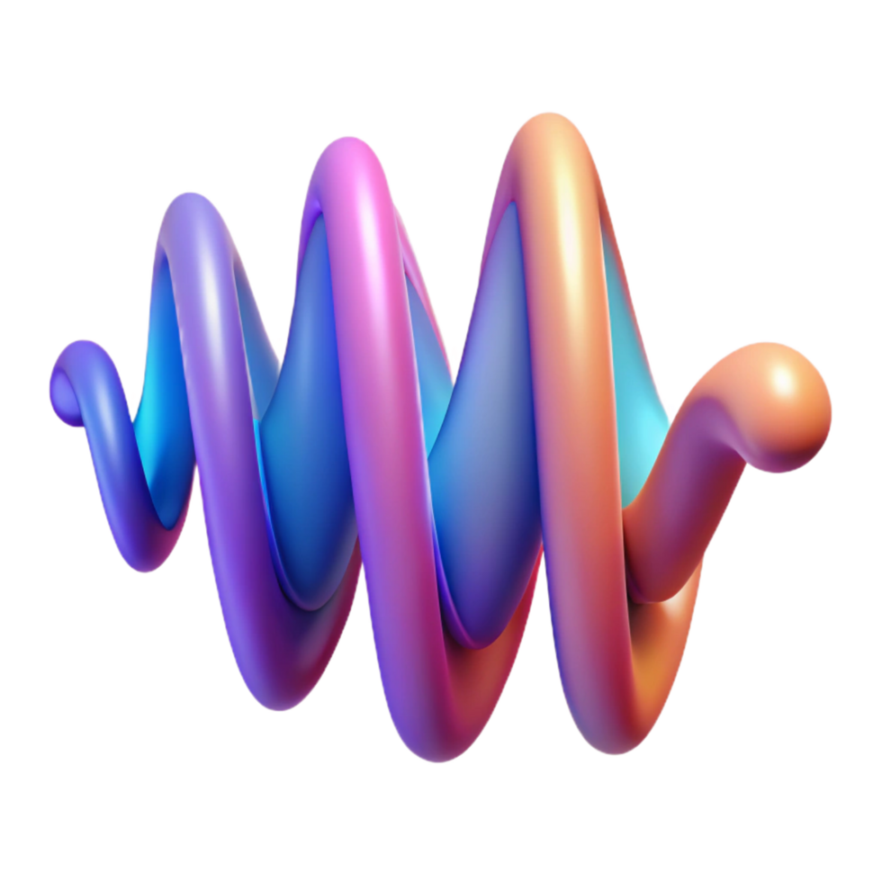 extraordinary artistic An Abstract Representation of Sound high resolution png