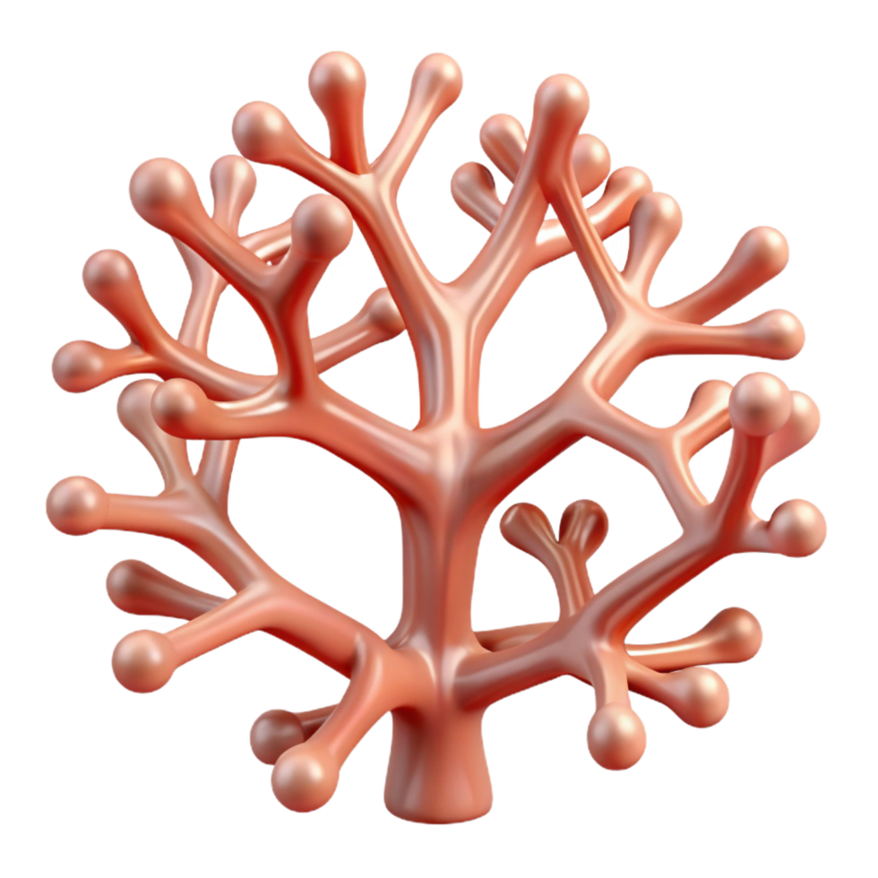 beautiful rustic A Network of Branching Fractal Patterns authentic png