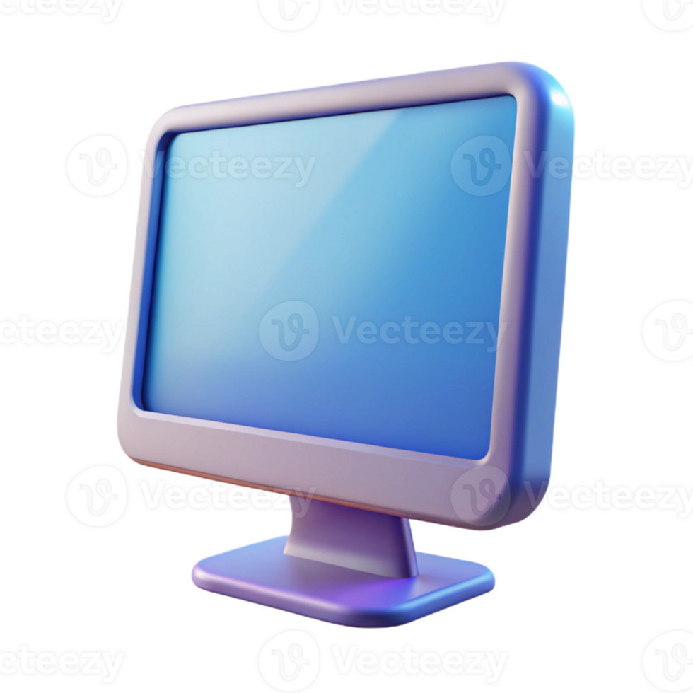 enchanting calm vintage Computer monitor with high refresh rate with Transparent Background gallery standard png