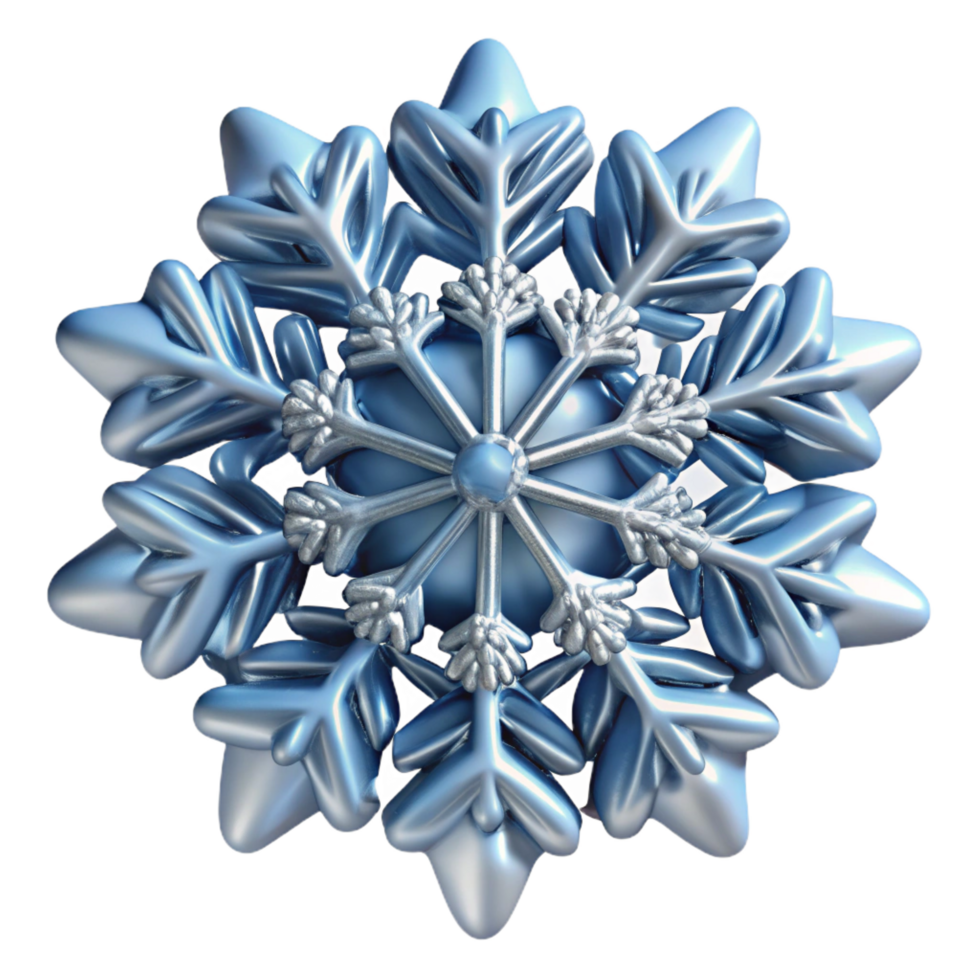 stunning creative A Close Up of a Snowflake with Intricate exclusive png