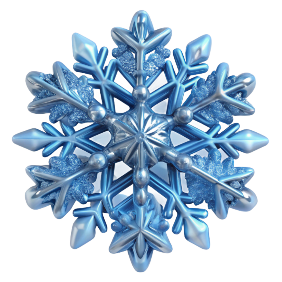 magnificent traditional A Close Up of a Snowflake with Intricate professional png