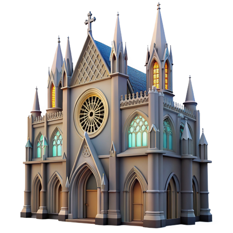 wonderful traditional Gothic Cathedral Stained Glass Rose high quality png