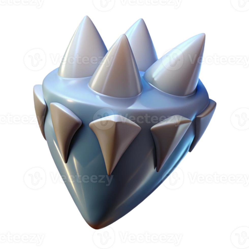 alluring melancholic bohemian Hyper-specific professional render of a single Dragon tooth, serrated and sharp, isolated cutout with Transparent Background handcrafted png