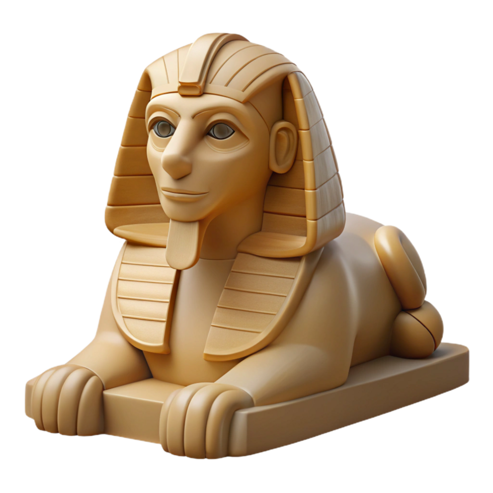 wonderful traditional A Stoic Sphinx Its Body Carved from 4K png