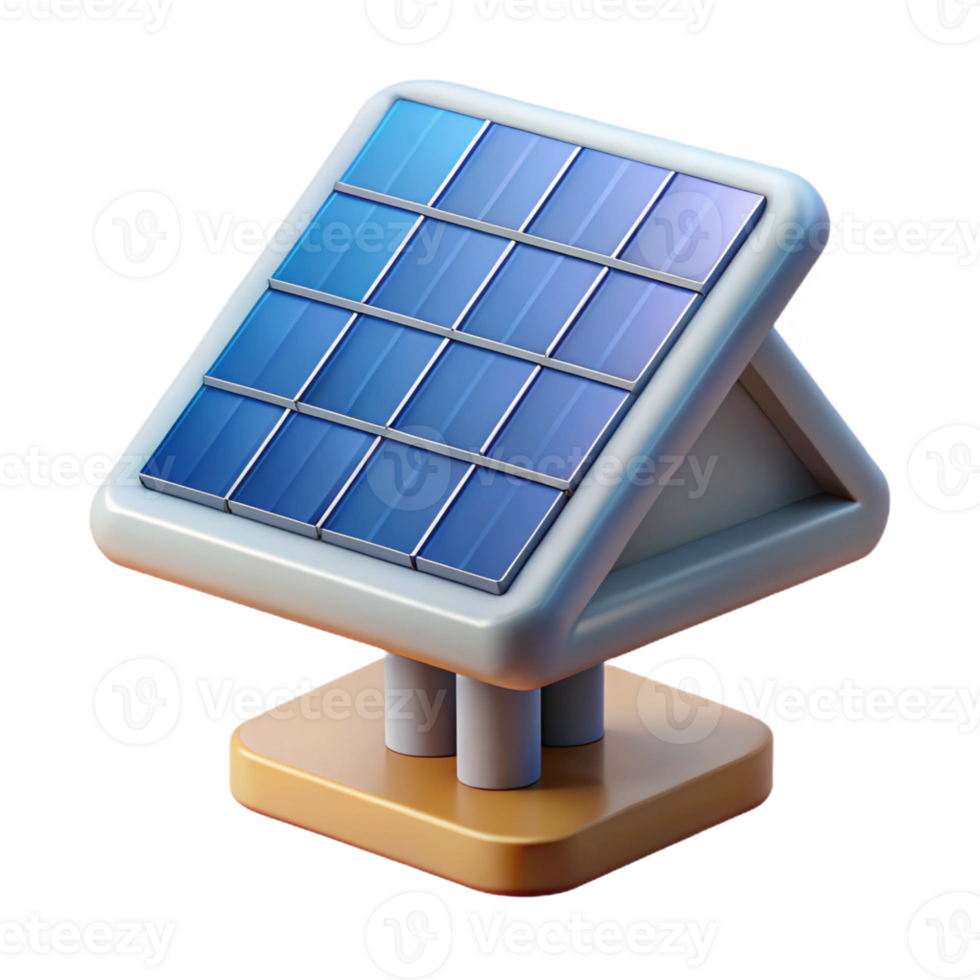 alluring art deco Concept art style, isolated cutout of a kinetic facade panel that generates solar energy with Transparent Background studio quality png