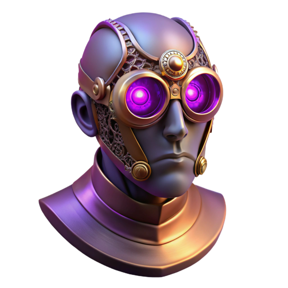 extraordinary contemporary A Steampunk Mask with Intricate Filigree exclusive png