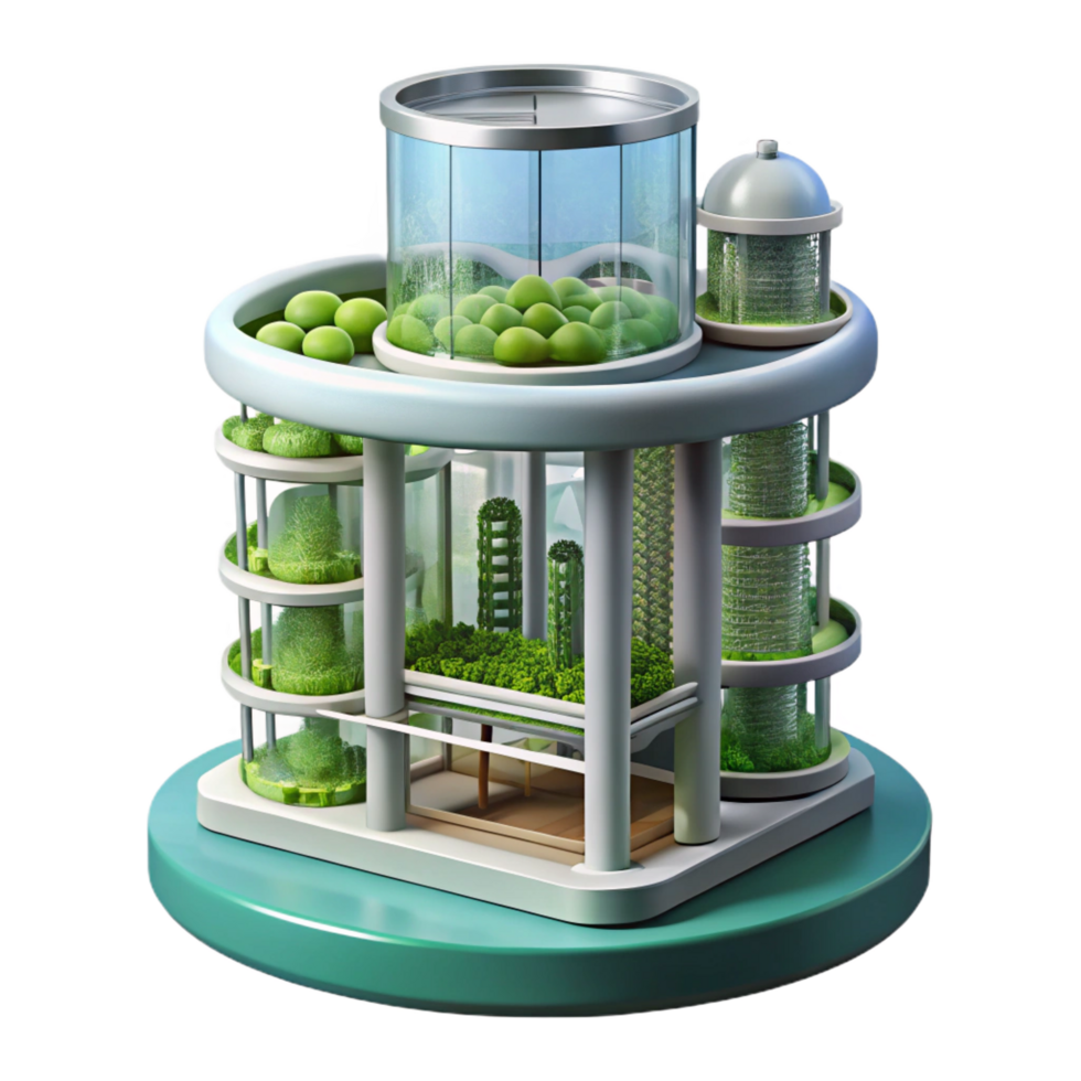 extraordinary modern Vertical Farm Skyscraper Dedicated to detailed png