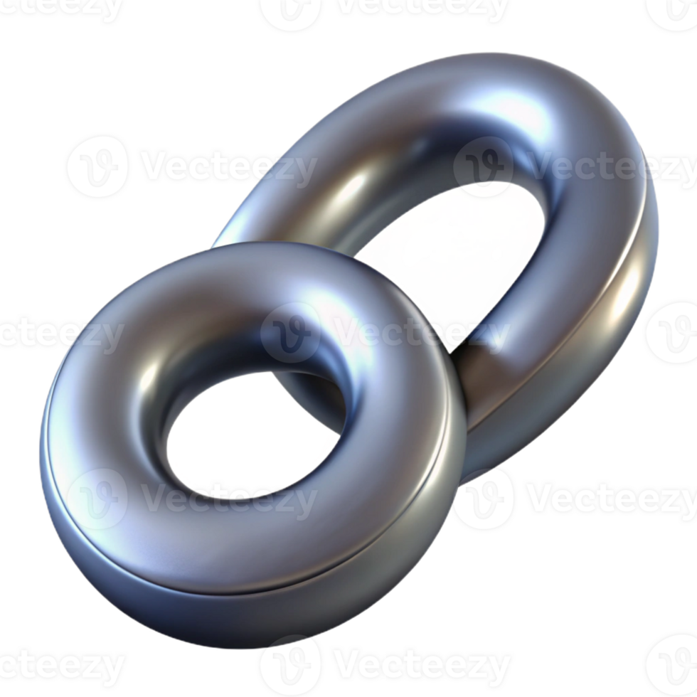 acclaimed victorian Hyper-specific professional render of a single, floating, Klein bottle made of brushed aluminum Isolated cutout with Transparent Background artisan png