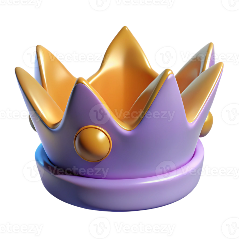 dazzling joyful bohemian A stylized, abstract crown with Transparent Background impeccable png