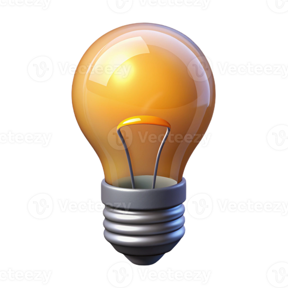 breathtaking coastal Ultra-detailed, concept art style, isolated cutout, single lightbulb, incandescent, clear with Transparent Background masterfully captured png