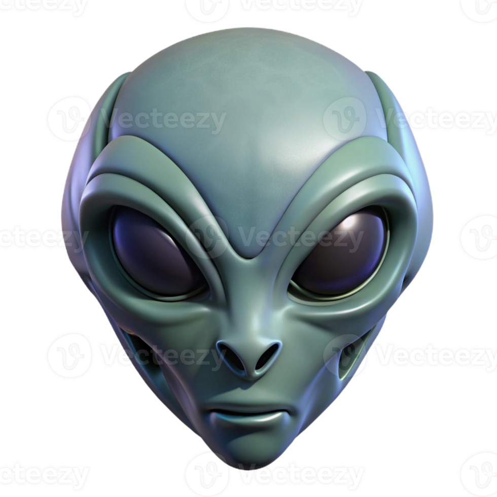 celebrated coastal Isolated cutout of a single, intricate, alien mask, concept art style, professional render, ultra-detailed carvings with Transparent Background professional png
