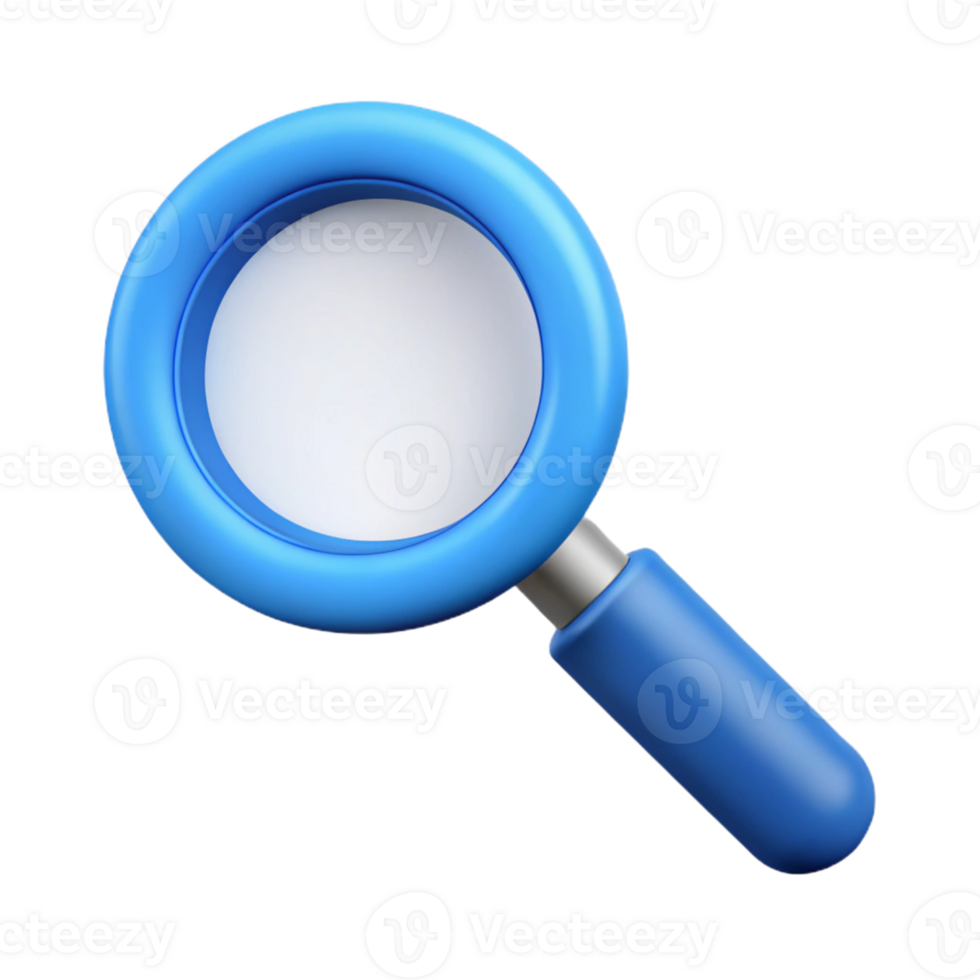 captivating rare Pictogram of a magnifying glass. Clean lines, minimal design, scalable Design. png