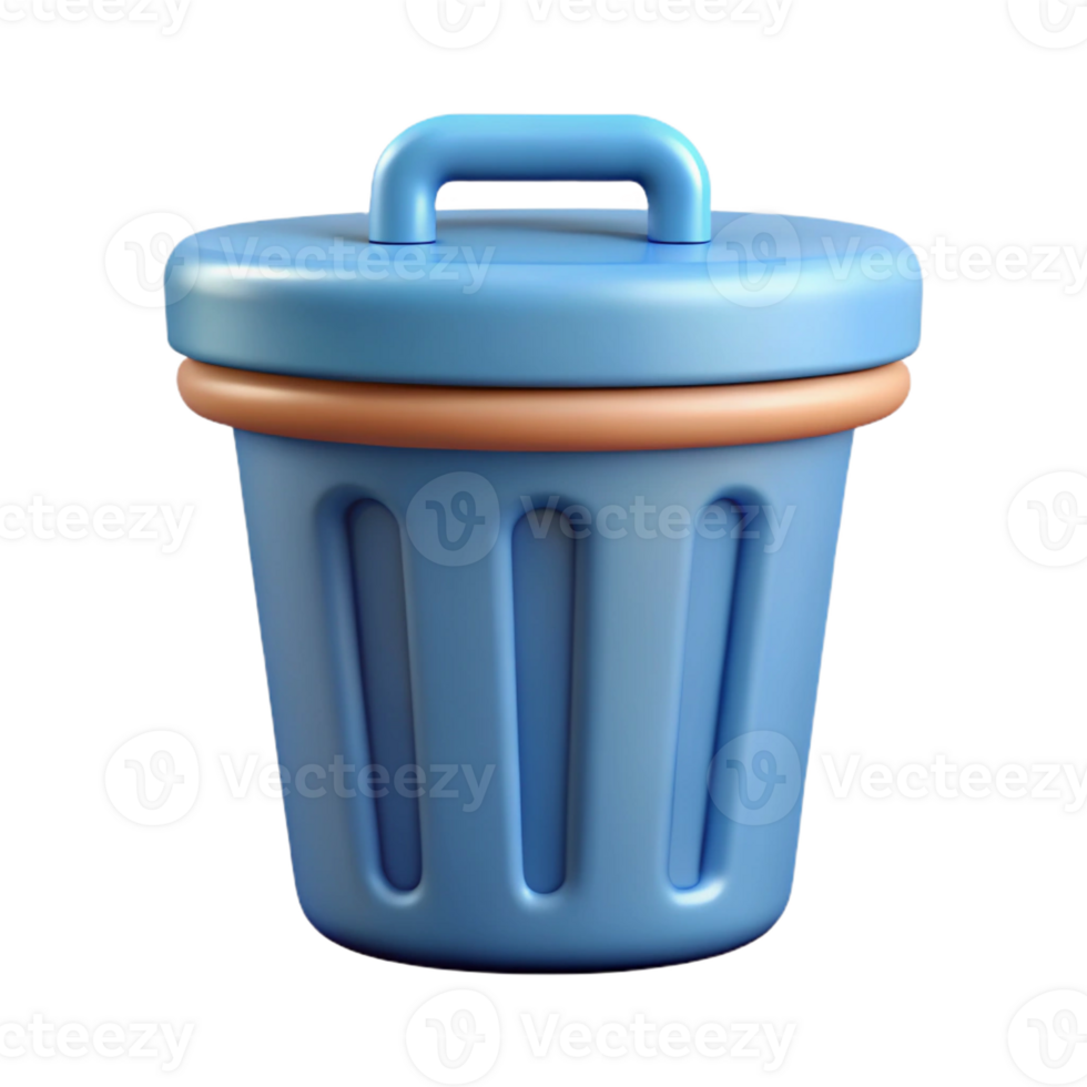 extraordinary sought-after Pictogram of a trash can. Crisp edges, flat color, single-weight stroke Scalable Design. png