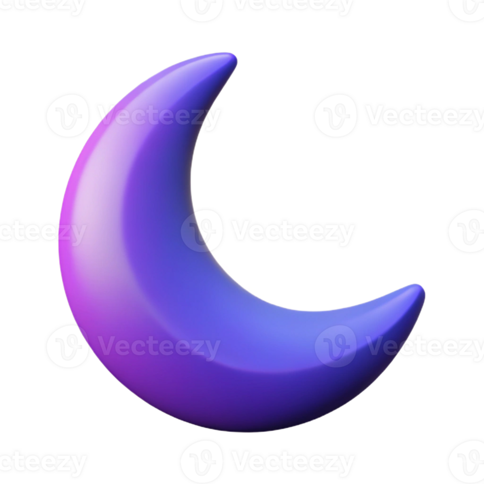 sought-after impressionist Abstract shape resembling a crescent moon. Crisp edges, flat color, scalable Design. expertly shot png