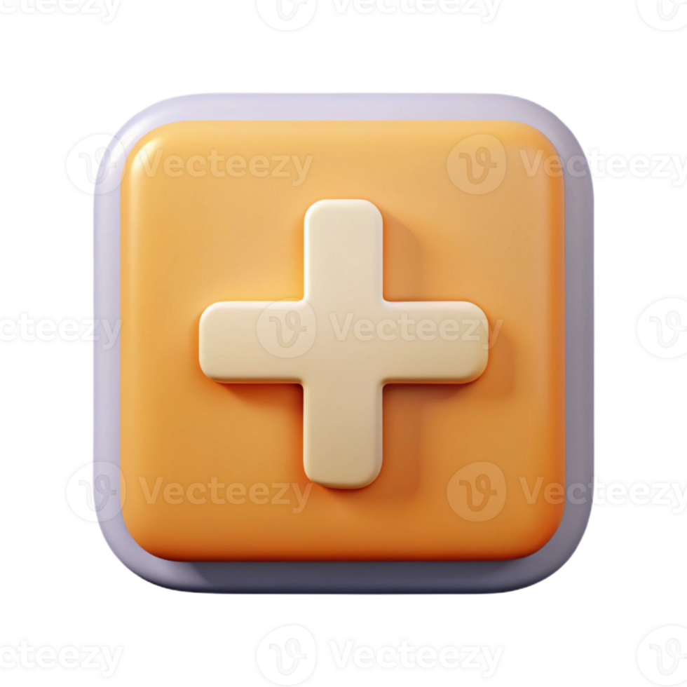 etereo sereno piazza logo con un' semplice più cartello. pulito linee, piatto colore, simmetrico scalabile design. impeccabile png