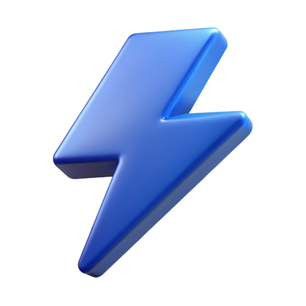 notable impressionist Abstract shape resembling a lightning bolt. Crisp edges, flat color, scalable Design. 4K png