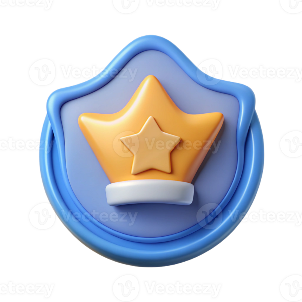 vibrant dynamic avant-garde Crown badge, clean lines, minimal, flat color Scalable Design. detailed png